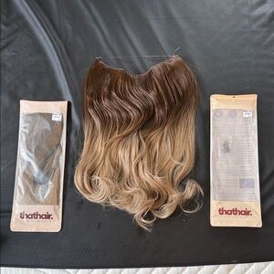 Brown to Blonde Ombre Hair Extension
